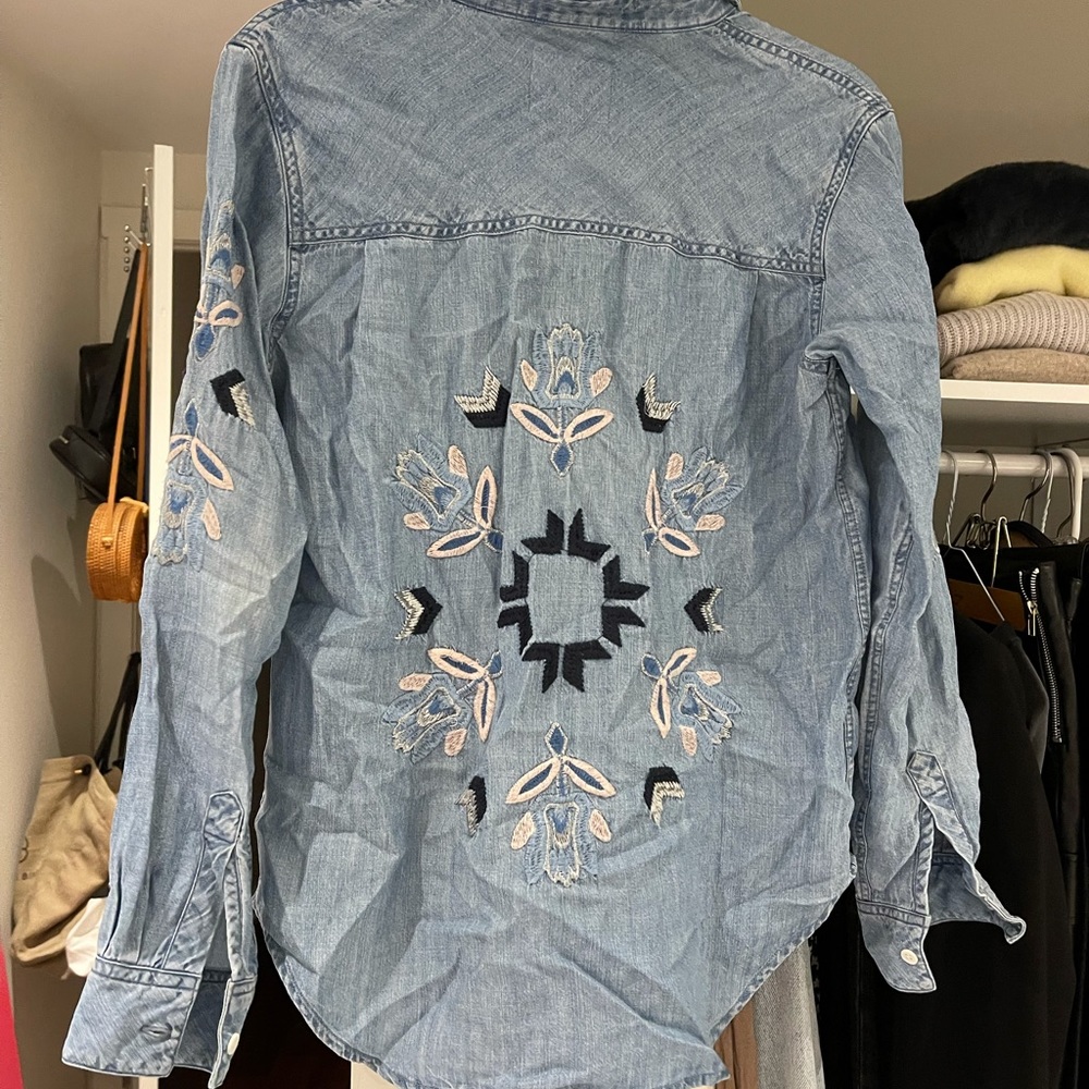 Rails Denim button down - Picture 3 of 3